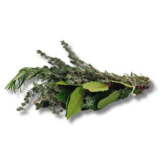 Bouquet Garni (Lorbeer-Rosmarin-Thymian)