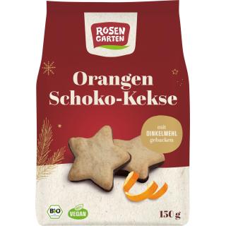Orangenkekse mit Zartbitter Schokolade