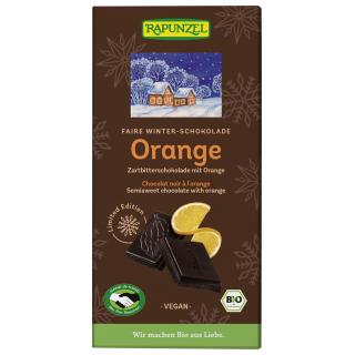 Zartbitter Schokolade mit Orange