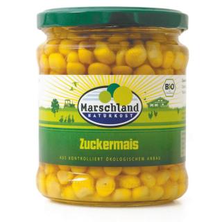 Zuckermais im Glas