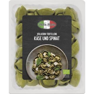 Vollkorn-Tortelloni Käse-Spinat
