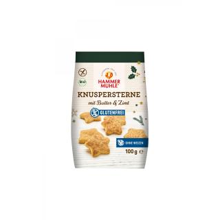 Knuspersterne mit Butter & Zimt