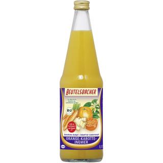 Orange-Karotte-Ingwer Saft