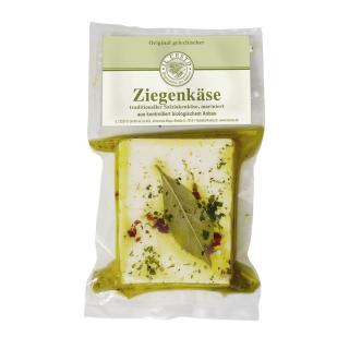 Ziegenkäse mariniert