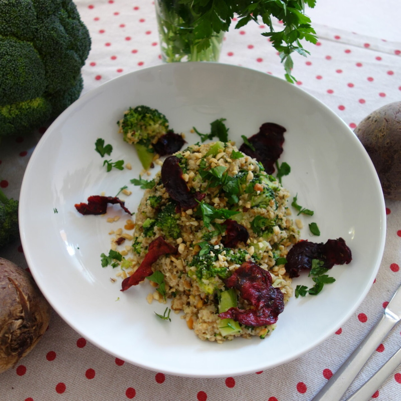 Grünkern-Brokkoli-Salat