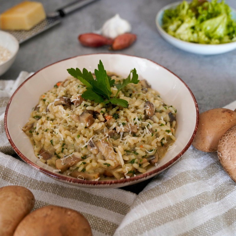 Pilzrisotto