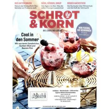 Zeitschrift Schrot & Korn Juni 2025