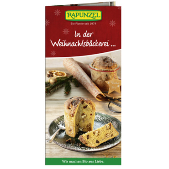Rezeptflyer - In der Weihnachtsbäckerei