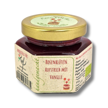 Rosenblüten Aufstrich mit Vanille