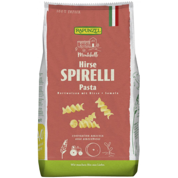 Spirelli mit Hirse semola