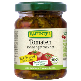 Getrocknete Tomaten in Olivenöl