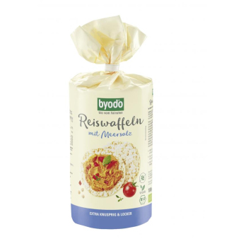 Reiswaffeln mit Salz ohne Sesam