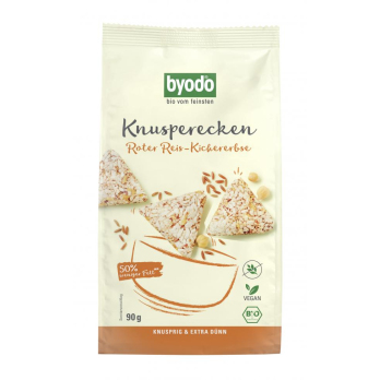 Knusperecken Reis-Kichererbse