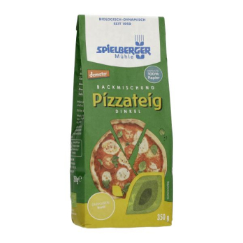 Backmischung Dinkel Pizzateig vegan