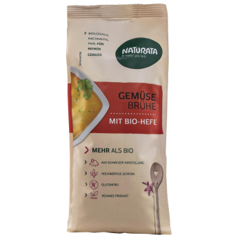 Gemüsebrühe mit Bio-Hefe