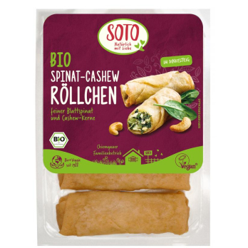 Spinat-Cashew-Röllchen 4 St.