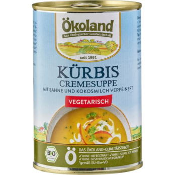 Kürbis-Cremesuppe vegetarisch