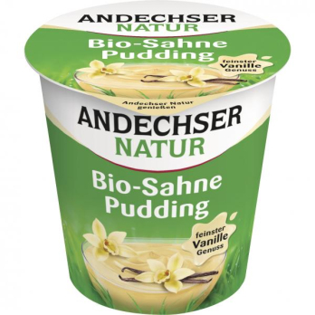 Sahne-Pudding Vanille