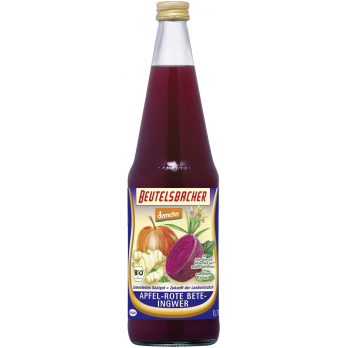 Apfel-Rote Bete-Ingwer-Saft