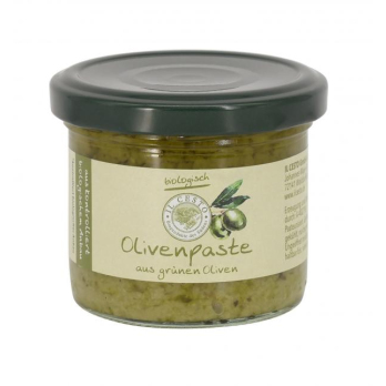 Griechische Olivenpaste grün