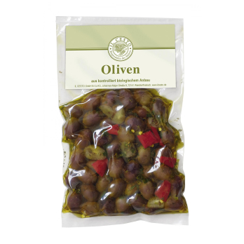 Ital. Leccino Oliven pikant mariniert