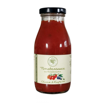 Tomatensauce m. Oliven & Kapern