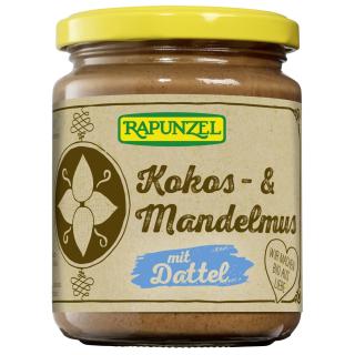 Kokos- und Mandelmus m. Datteln