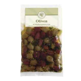 Oliven-Mix ohne Stein, mariniert