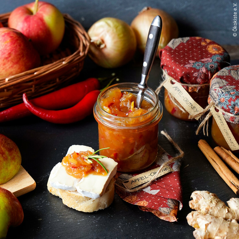Apfel-Chutney