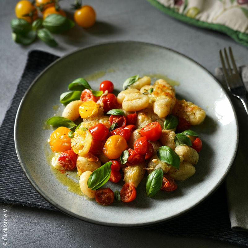 Gnocchi Caprese