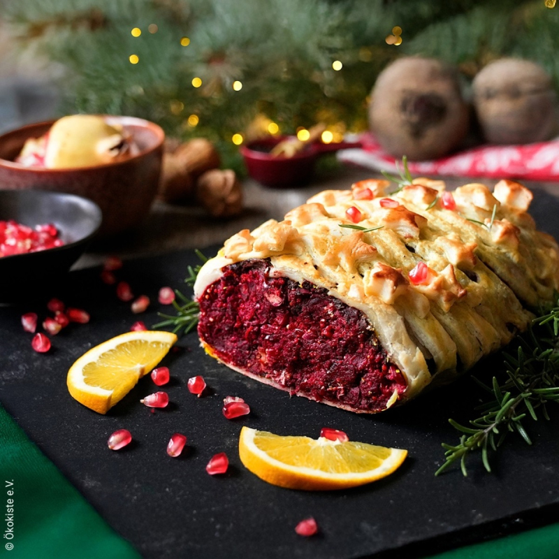 Rote Bete Wellington