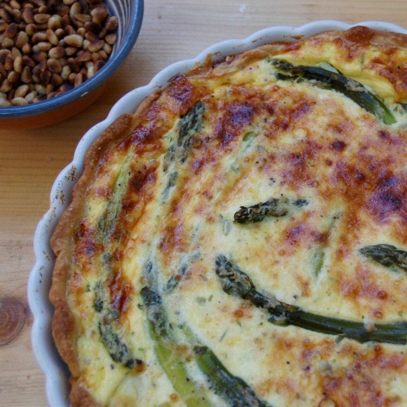 Spargelquiche