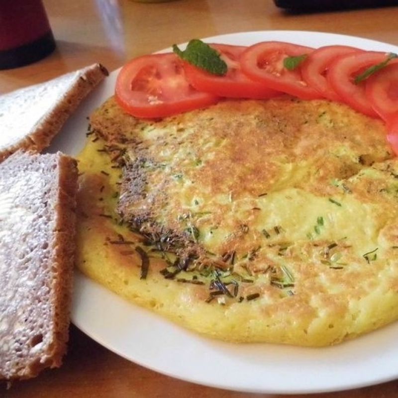 Veganes Omelette