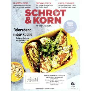 Zeitschrift Schrot & Korn April 2026