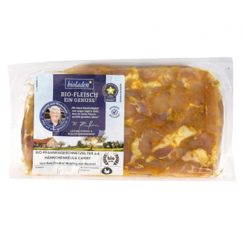 Pfannengeschnetzeltes Curry v. Hähnchen