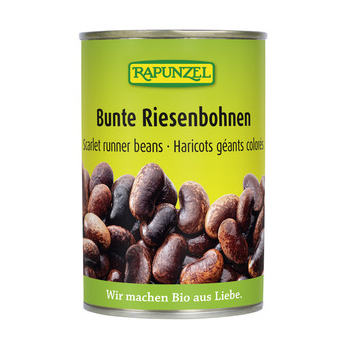 Bunte Riesenbohnen
