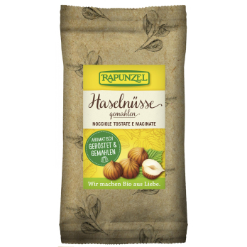 Haselnüsse geröstet, gemahlen