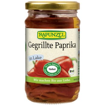 Paprika rot gegrillt in Lake