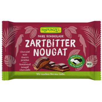 Zartbitter Nougat Schokolade