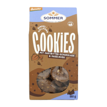 Dinkel Cookies Schoko