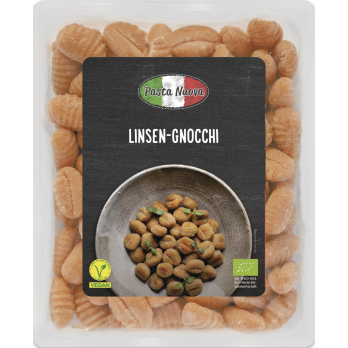 Linsen-Gnocchi, frisch