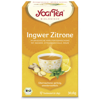 Yogi Tee Ingwer Zitrone Tee