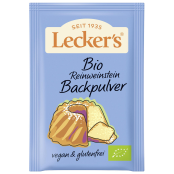Bio-Reinweinstein Backpulver