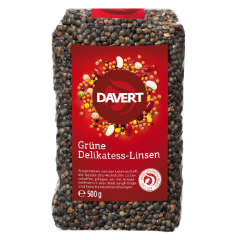 Delikatess-Linsen grün