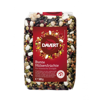 Bunte Hülsenfrüchte