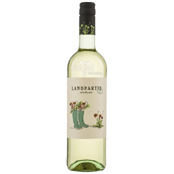 Landpartie weiß