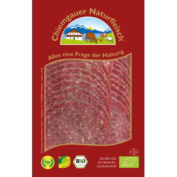 Edelsalami geschnitten