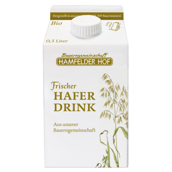 Frischer Haferdrink