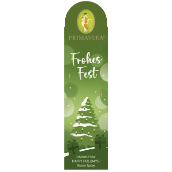 Geschenkanhänger Raumspray Frohes Fest