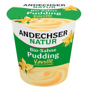 Sahne-Pudding Vanille